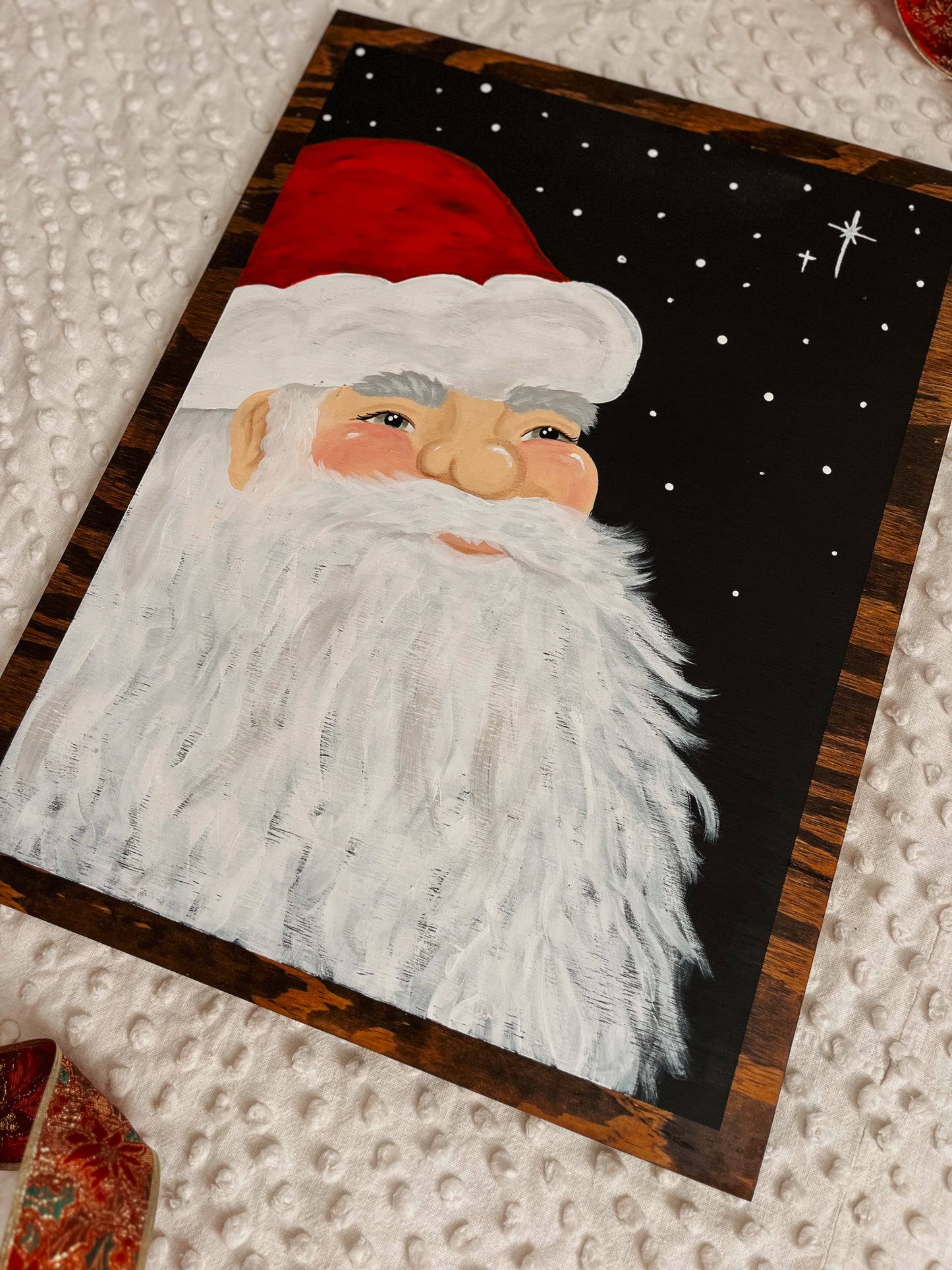 Santa Painting