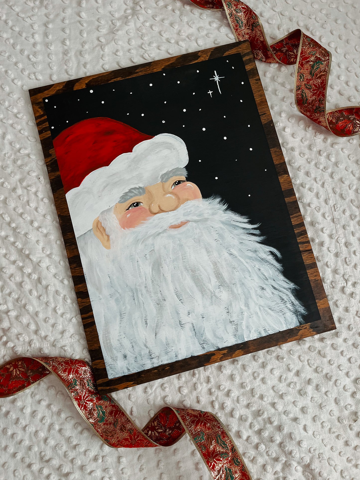 Santa Painting