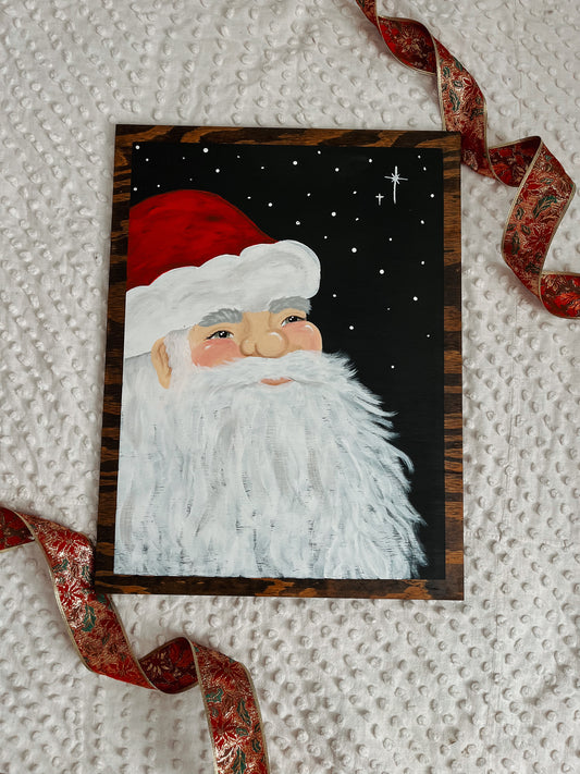 Santa Painting