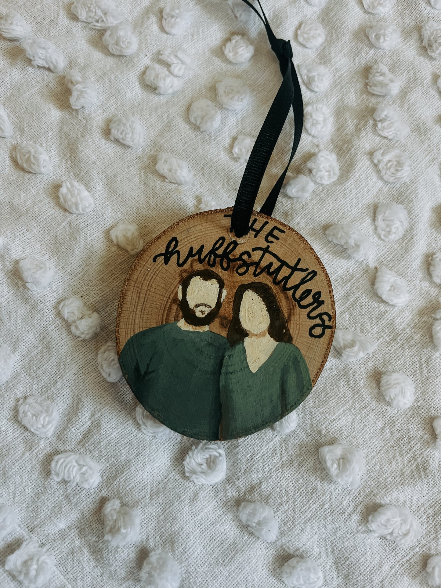 Family portrait ornament