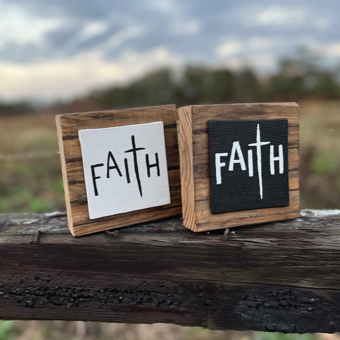 FAITH block sign